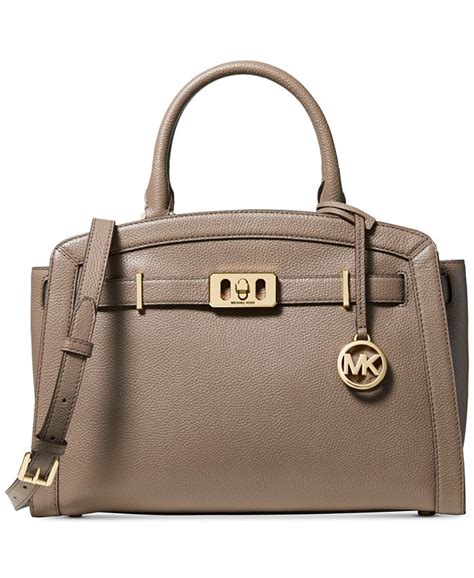 Michael Kors Karson Pebble Leather Satchel 